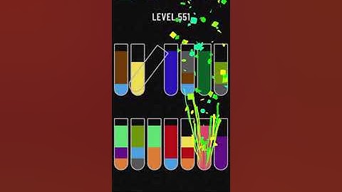 Water Sort Puzzle level 551
