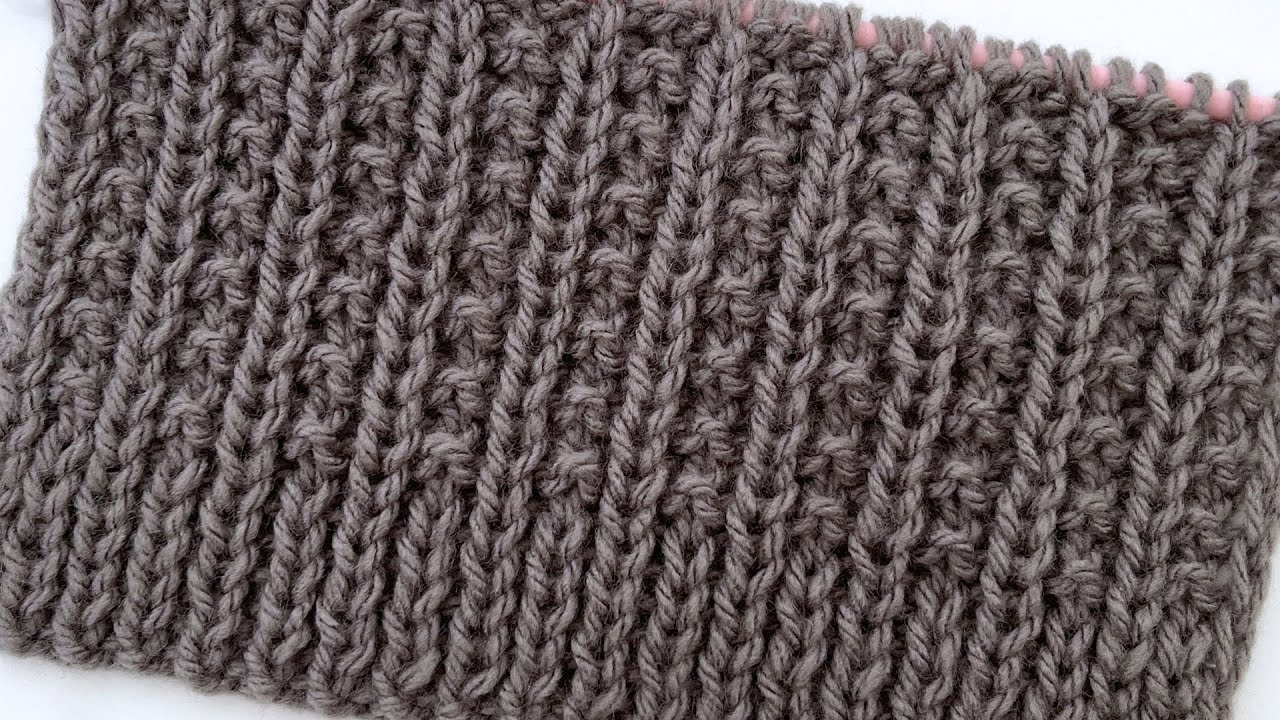 ОЧЕНЬ ПРОСТОЕ ПОШАГОВОЕ ВЯЗАНИЕ СТРОЧКИ