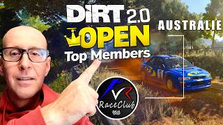 OPEN Spécial Top Members du KV RaceClub - Dirt Rally 2.0 AUSTRALIE - Pimax Micro Oled