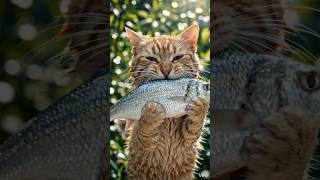 Cat vs fish kids short craton funny video #catvideos #cartton #catplay #catman