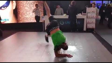 Interactive sensitivity test of LED dance floor