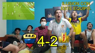 ECUADOR vs URUGUAY | REACCIONES |  Goleada de Ecuador |  Eliminatorias Qtar 2022