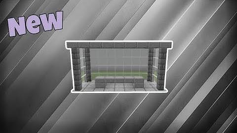 Minecraft Bus Stop Tutorial - 485 - 1.20+ Java/Bedrock