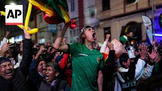 Bolivia fans get emotional after team reaches World Cup playoff finals