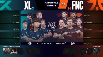Excel vs Fnatic ► LEC W8.D1.G3 ► Spring ► XL vs FNC