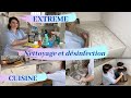 EXTREME NETTOYAGE ET DESINFECTION CUISNE. Organisation/Astuces/Ménage/Routines/Motivation/Cleaning.