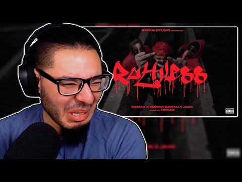 EMIWAY X MEMAX X JAXK - RUTHLESS (OFFICIAL MUSIC VIDEO) | REACTION