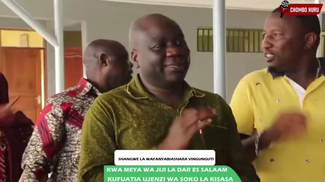 WAFANYABIASHARA WA SOKO JIPYA LA KISASA NYAMACHOMA VINGUNGUTI  WAIBUA SHANGWE KWA MEYA KUMBILAMOTO