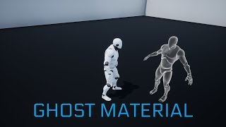 Ghost Material with Depth Culling | Unreal Engine