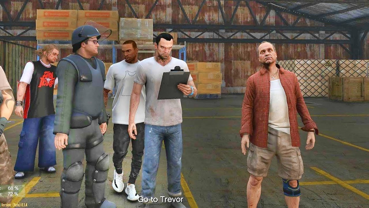 GTA 5 REAL LIFE CJ MOD 