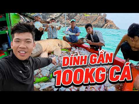 Qúa Đã Giăng Lưới Dính Gần 100Kg Cá Ở Cà Mau | Săn Bắt Vlog
