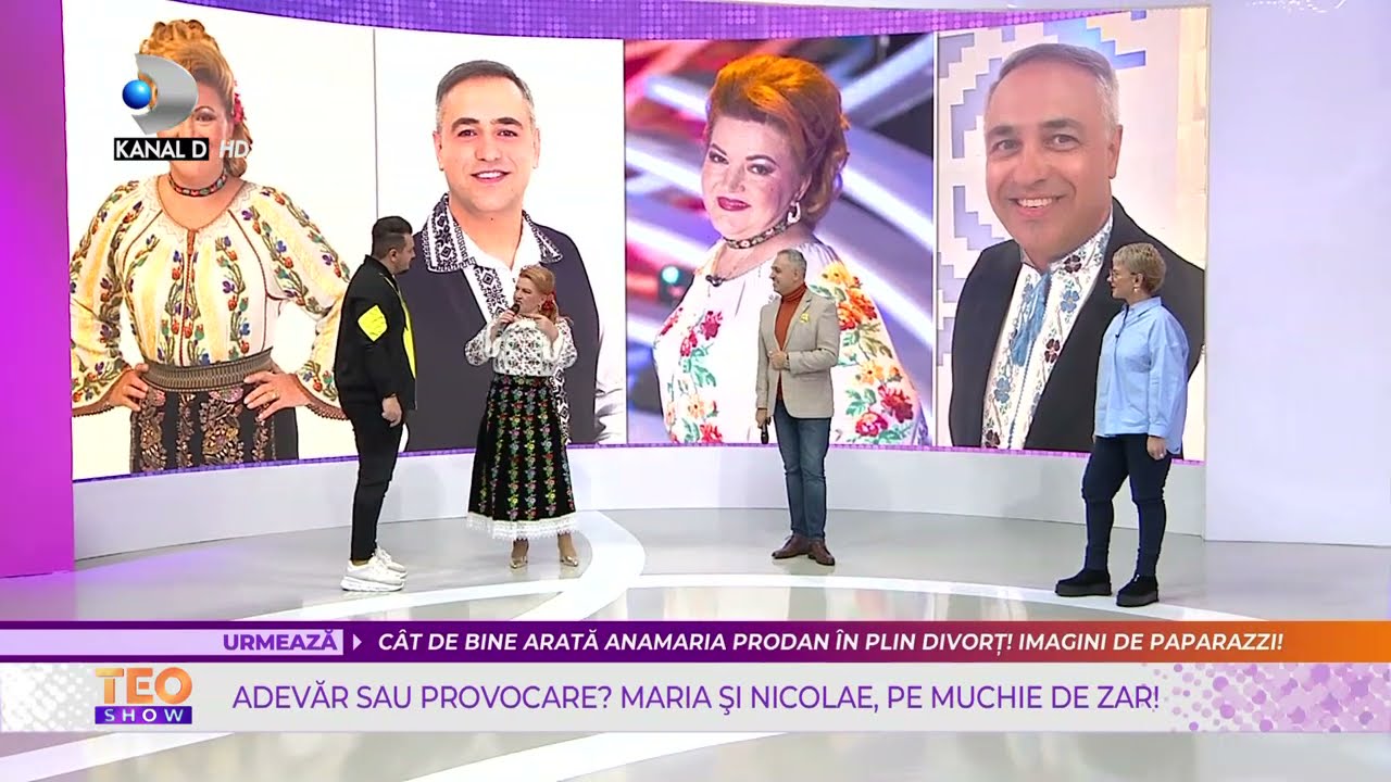 Teo Show(28.10.2021) - Maria Carneci si Nicolae Datcu, peripetii cu pirostrii!