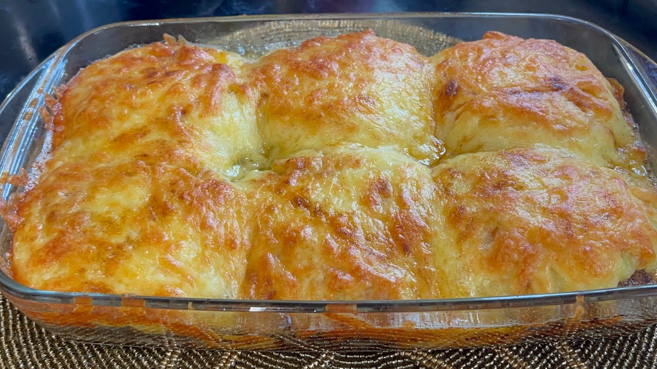 Solo patate e carne macinata! Deliziosa ricetta in pochi minuti.😋