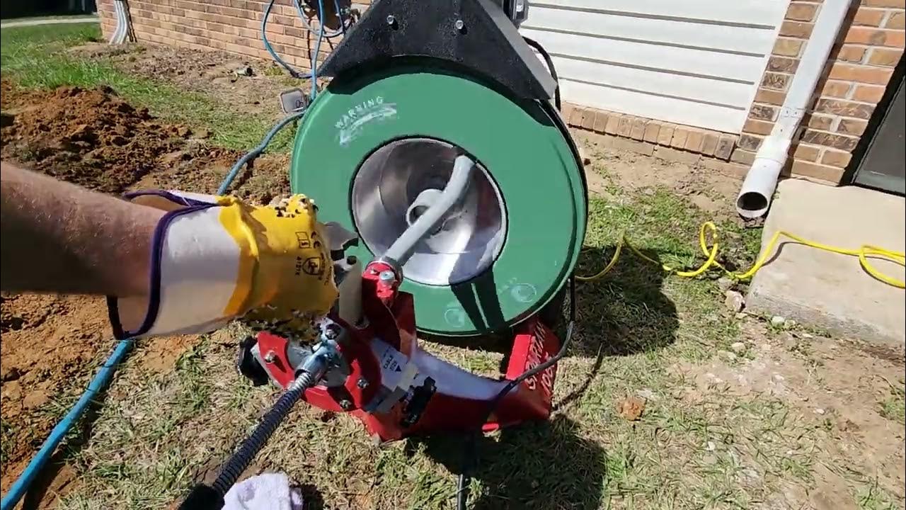Spartan 1065 drain cleaning machine!! It is a beast!! YouTube