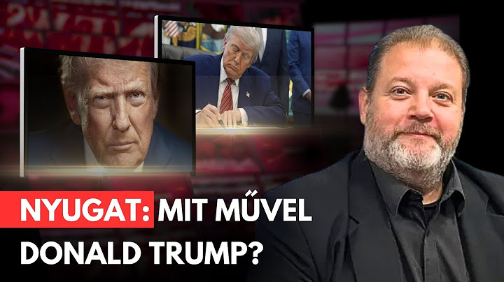 Mi a fene folyik az USA-ban: Mit művel Trump? - Somkuti Elemez