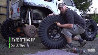 Fitting Big Tires - Quick Tips - Offroad Addiction TV