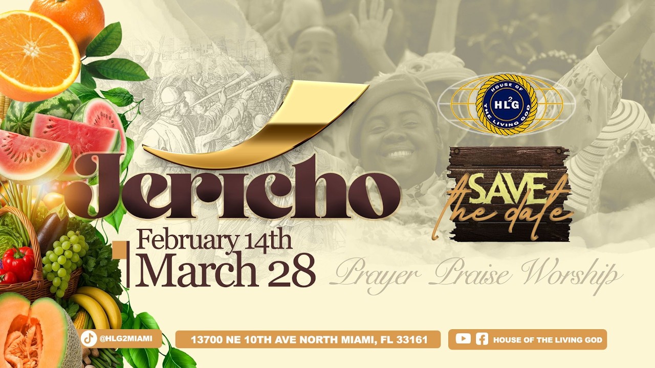 HOUSE OF THE LIVING GOD | 1e Tour de JERICHO  | Feb 14th, 2026