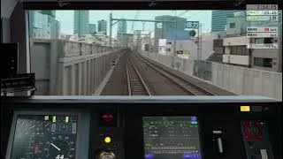 【JRETS】常磐線　朝ダイヤ（15両）品川→土浦　アプデでブレーキ挙動が変わったのに初見で全駅定時到着を目指した記録　JR東日本トレインシミュレータ