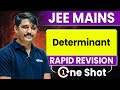 JEE 2026 : Determinant in One Shot 🔥 | Complete Revision | JEE Mains & Advanced | eSaral