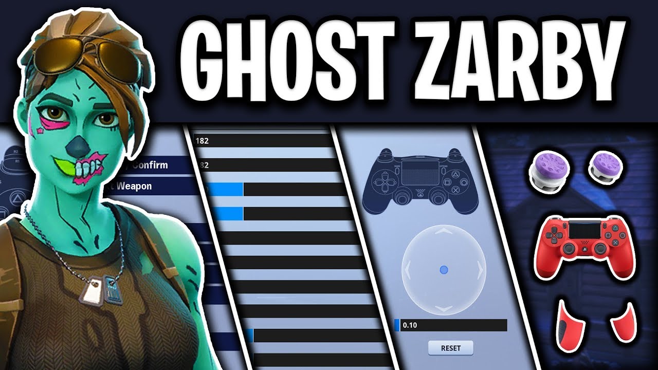 Ghost Zarby's NEW Fortnite Sensitivity, Deadzone & Setup (UPDATED)