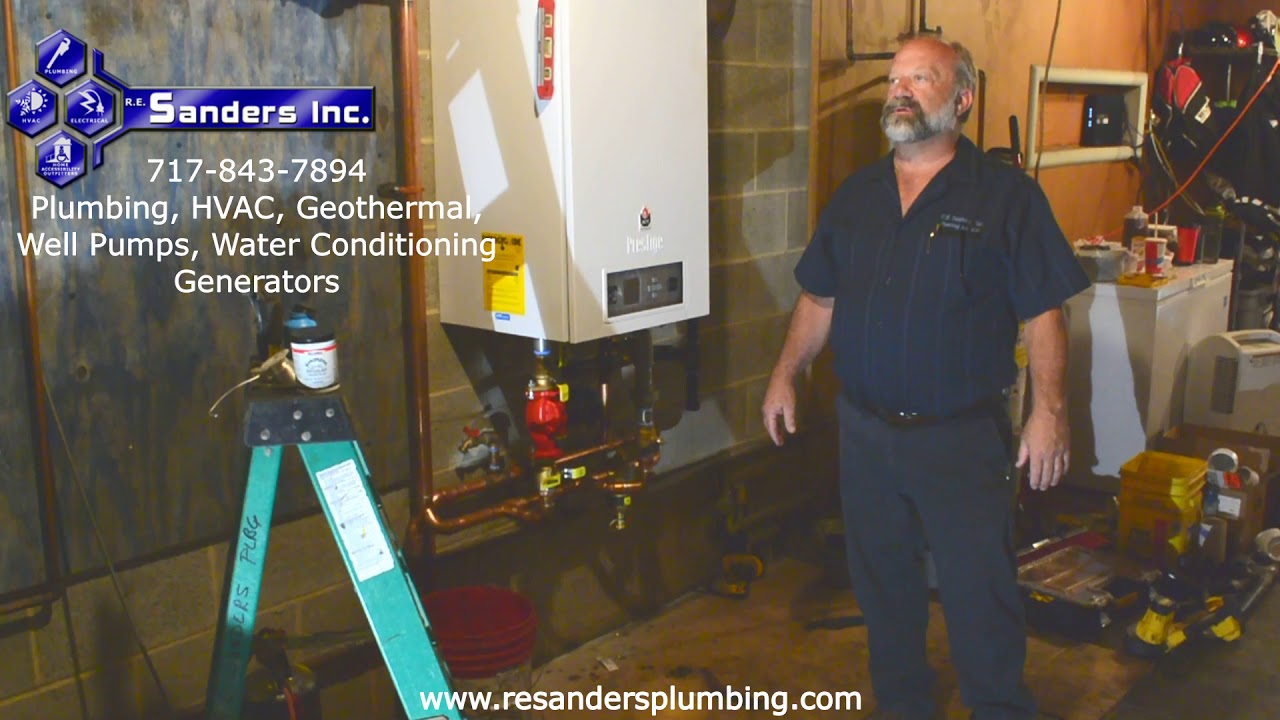 RE Sanders Inc. Residential Gas Fired HVAC Retrofit YouTube