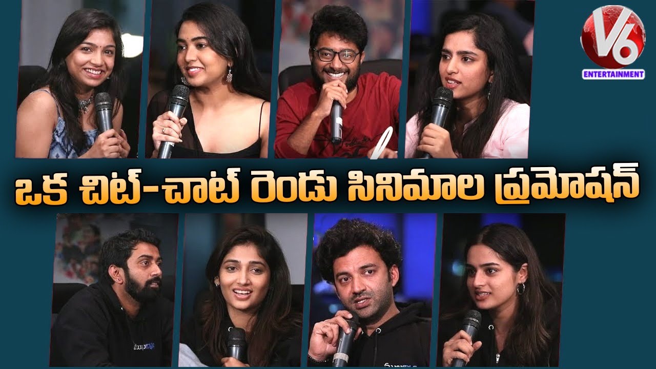 Mukhachitram & Panchatantra Movie Teams Special Chit - Chat | V6 Entertainment