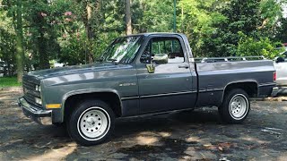 Chevrolet Cheyenne 1989. 20,000 kms cazando clasicos con el tiro arriba