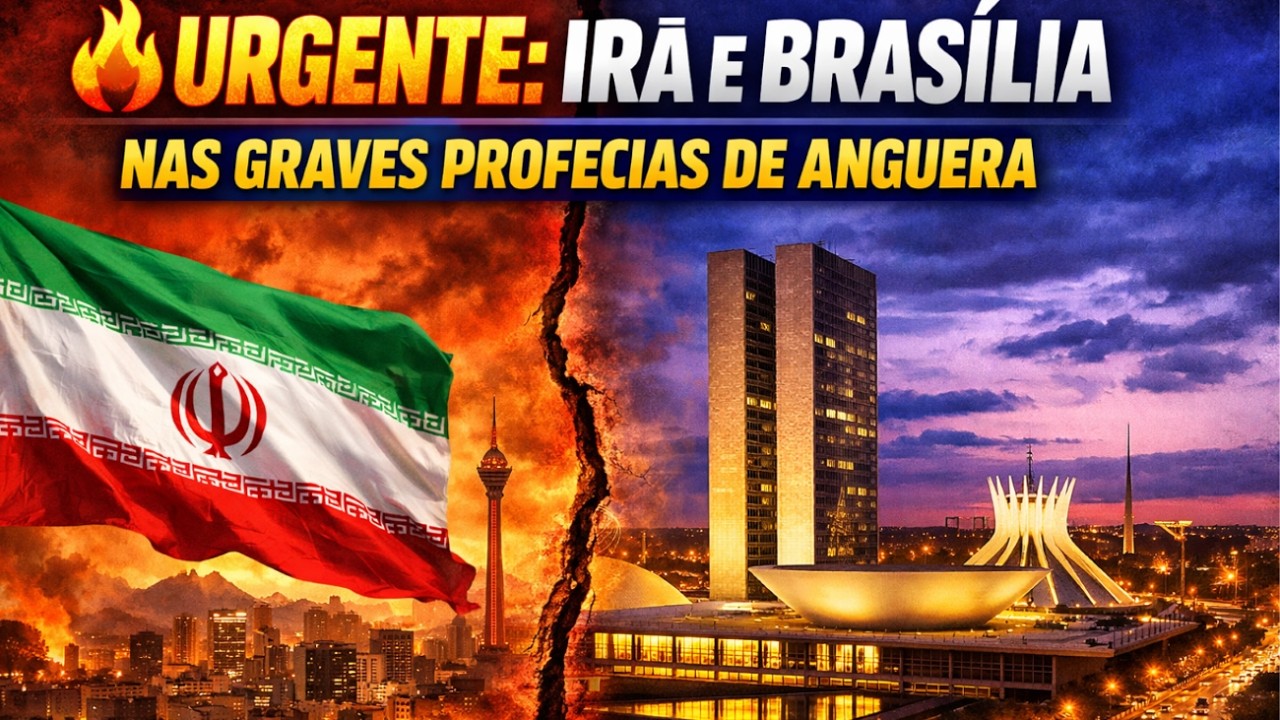🔥 URGENTE: IRÃ E BRASÍLIA NAS GRAVES PROFECIAS DE ANGUERA