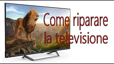 Come comunicare che non si possiede un televisore?