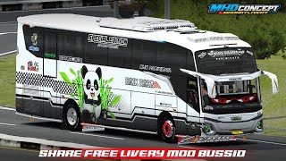 SHARE LIVERY & PACK STICKER BUS BAIK RASA KIDS PANDA MOD JB5 RK MOD. Bussid