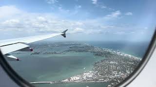 BA 207 A380 Miami Landing