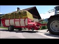 Heuernte 2018 mf lindner pttinger fendt krone lasco  grass mowing  hay harvesting at austria alps