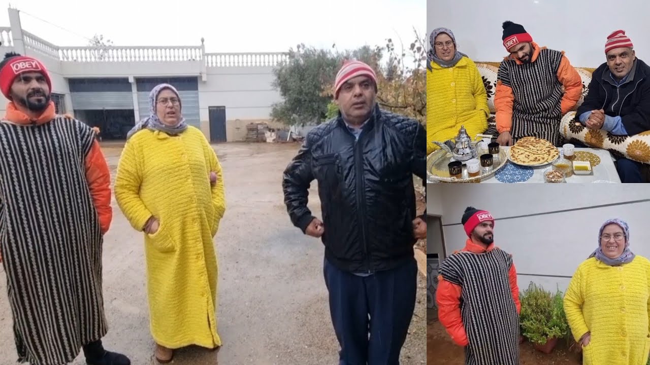 و ياااا فرحتنا خرجنا كنغوتو بالفرحة تحت شتااء 😍 متصورش هاد نهار شحال كبير عندنا يا المشاهدين🤲