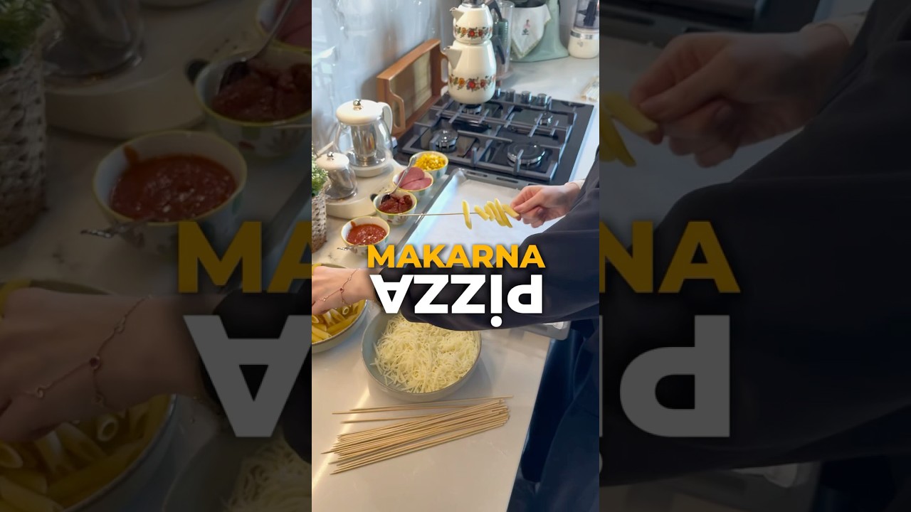 Makarna Pizza tarifi mükemmel