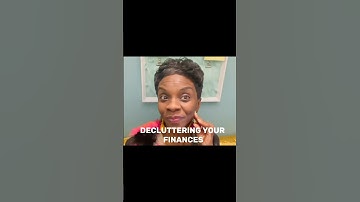 Decluttering Your Finances & Life! #declutter #financialawarness #financialfreedom #planyourfreedom