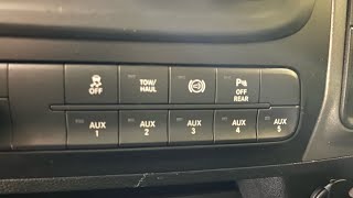 Ram 2500 Aux Upfitter Switches For LED Lighting