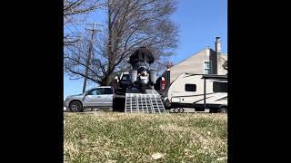 Unloading Street Glide