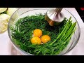 Whisk the Dill with the Egg, and you will be delighted with the result!😮You've Never Seen before!