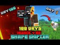 私はSHAPESHIFTERとしてハードコア改造Minecraftで100日生き残った...Minecraftハードコア100日