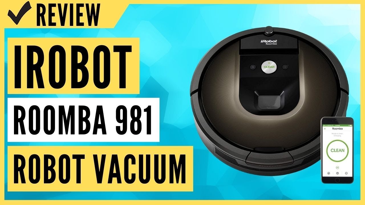 Cape Stedord klassisk iRobot Roomba 981 Robot Vacuum-Wi-Fi Connected Mapping Review - YouTube