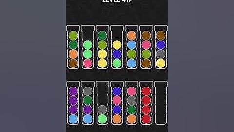 【Ball Sort Puzzle】Level.417