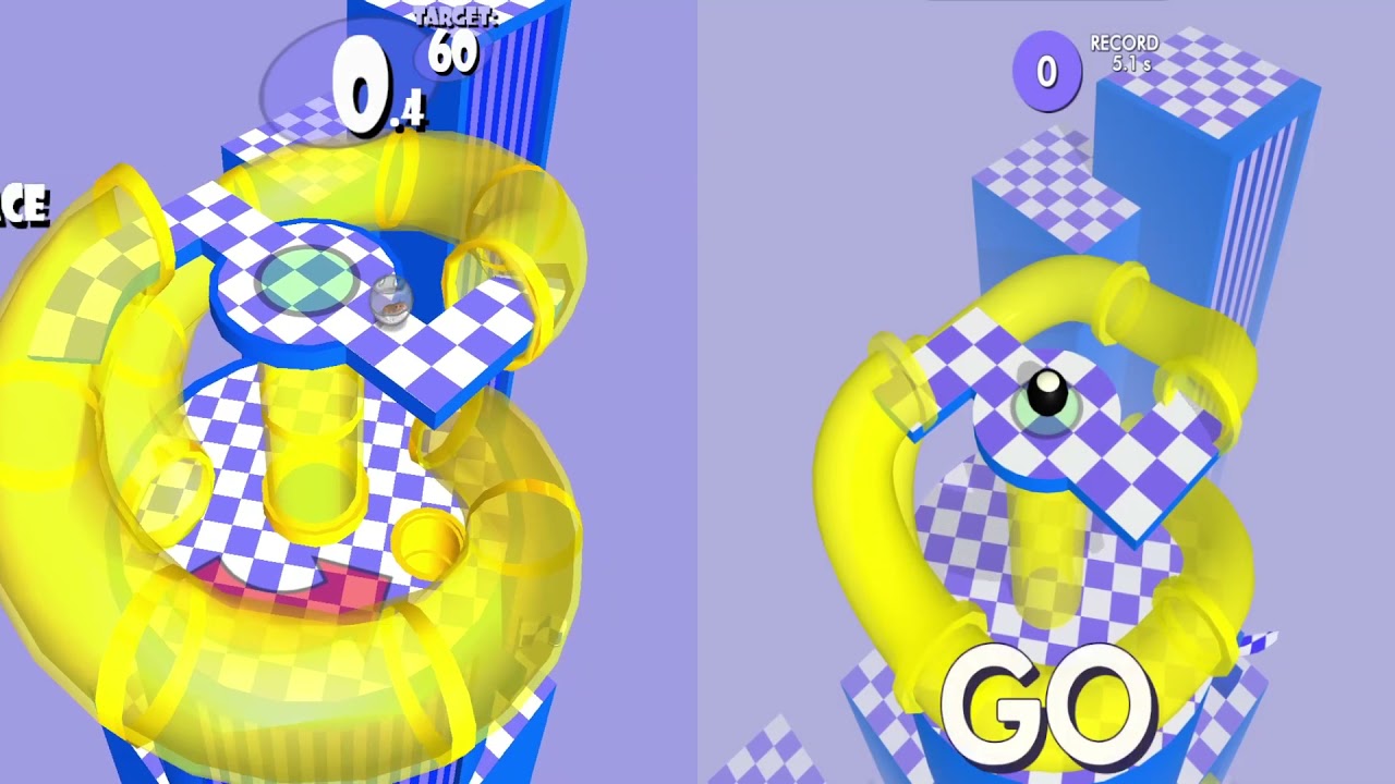 Marble Race Hamsterball Campaign SidebySide Comparison! [Custom