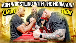 ARM WRESTLING WITH THE MOUNTAIN, THOR BJORNSSON!