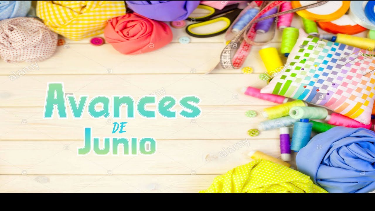 PUNTO DE CRUZ 💗 AVANCES JUNIO # Flosstube # Cross Stitch