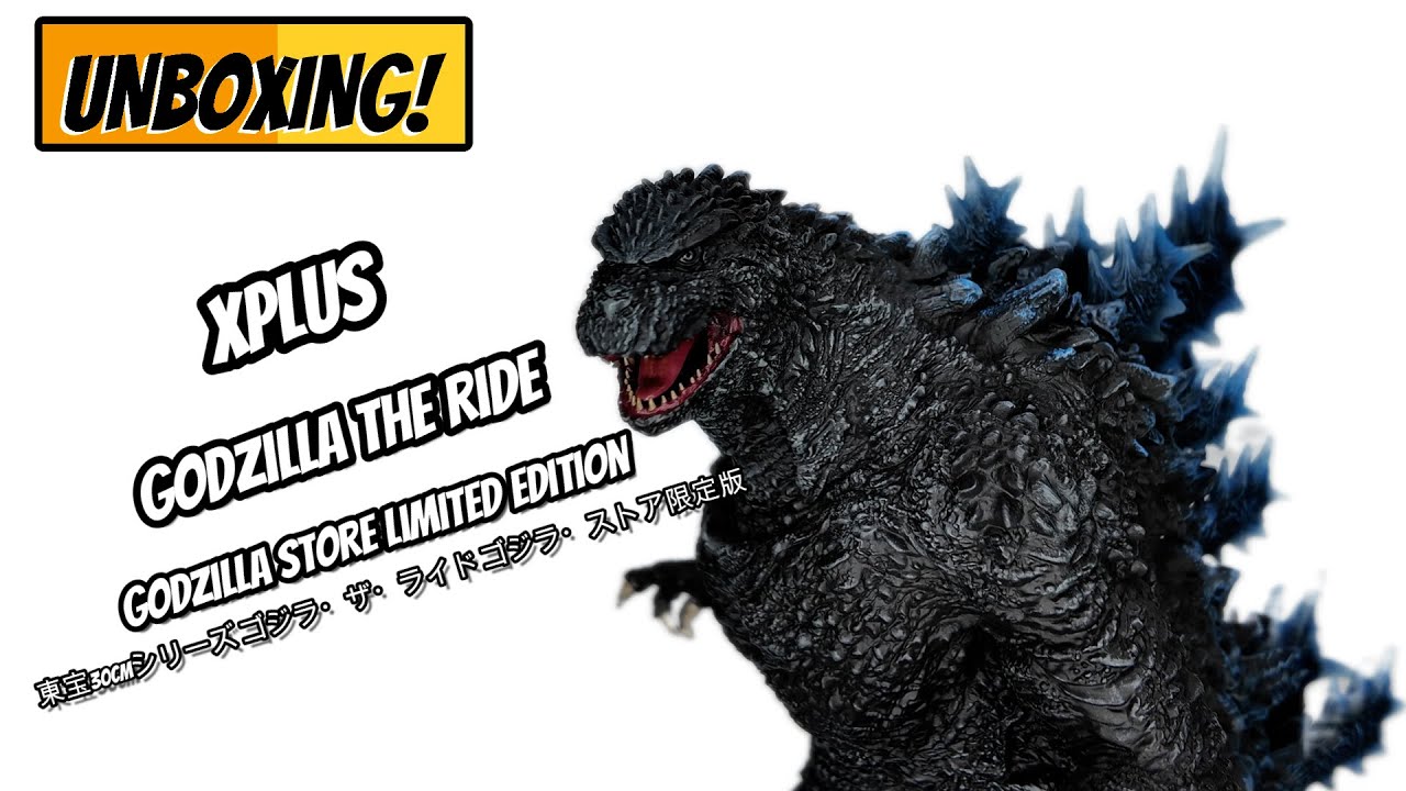 X Plus Godzilla Ride Unboxing | XPLUS Godzilla The Ride (Godzilla Store Exclusive) - YouTube