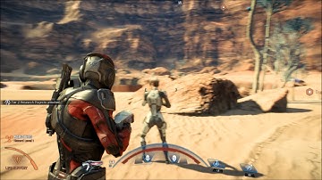 Mass Effect Andromeda Establish First Outpost on Eos