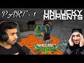 Unlucky Moments in Minecaft | @TechnoGamerzOfficial @GamerFleet @liveinsaan @Mythpat