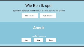 WIE BEN IK spel spelen screenshot 2