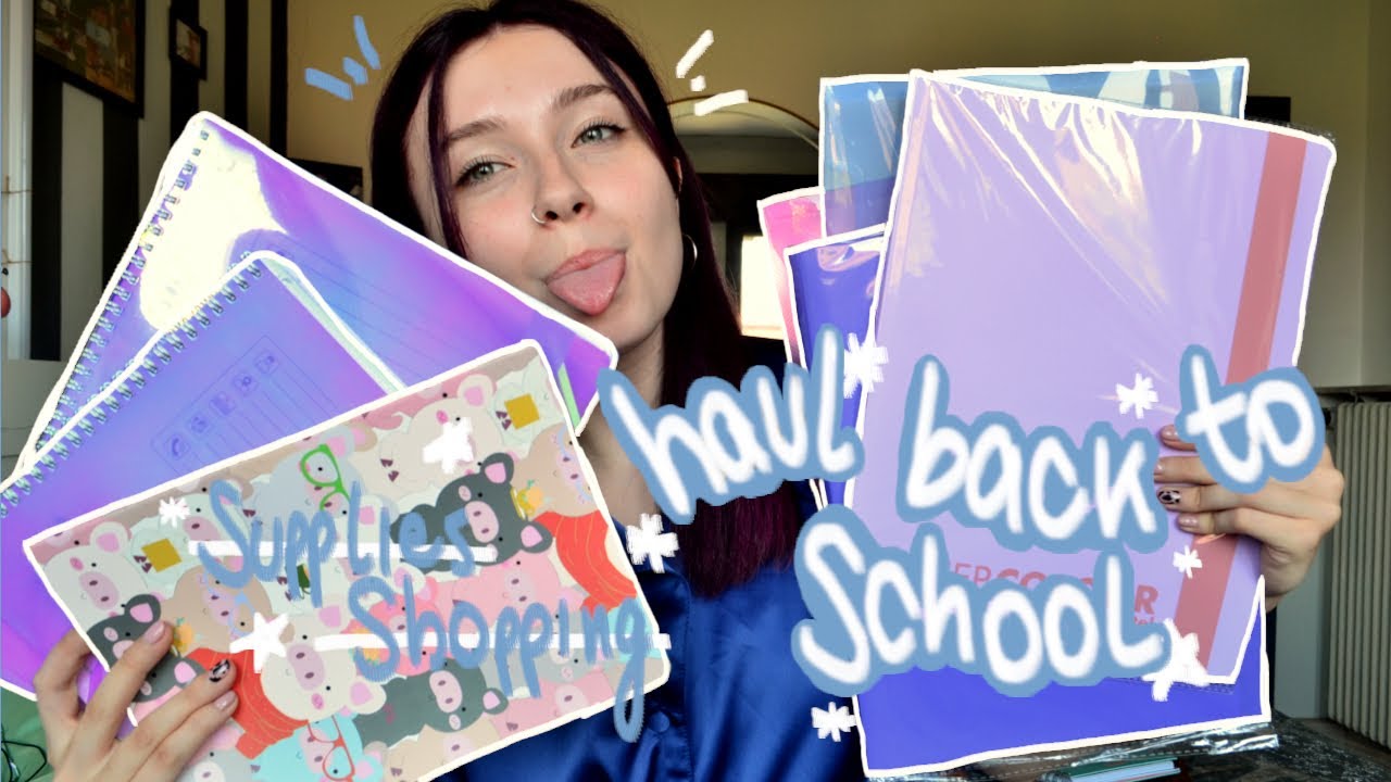 HAUL BACK TO SCHOOL|| tutti i miei acquisti di cancelleria✏️