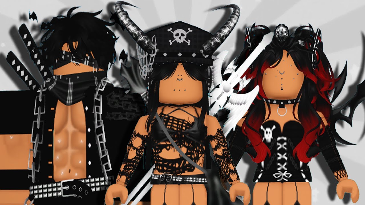 ROBLOX- NOVOS CÓDIGOS DE ROUPAS ESTILO DARK NO BROOKHAVEN 